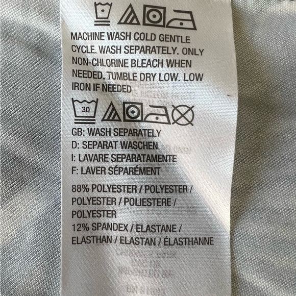 NWOT TA Tracy Anderson G.I.L.I. Zip Front Peplum Jacket Black Palm - Picture 10 of 11